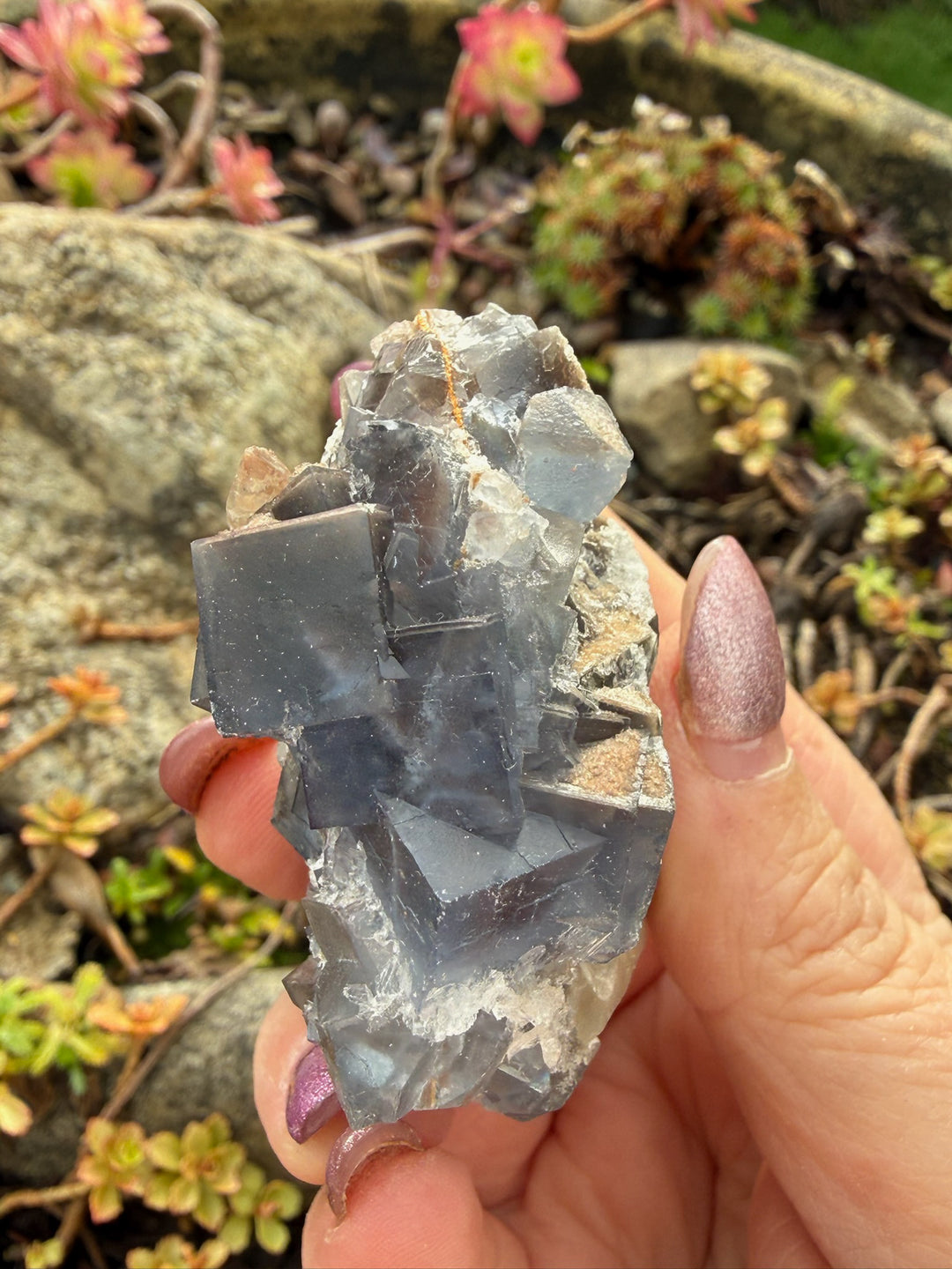 Blue Fluorite Specimen from Pakistan