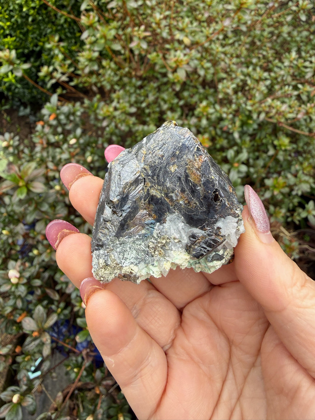 UV Reactive Marmatite with Pyrite from Jiangxi