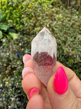 Load image into Gallery viewer, Sunset Phantom Quartz with Hematite Inclusions
