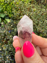 Load image into Gallery viewer, Sunset Phantom Quartz with Hematite Inclusions
