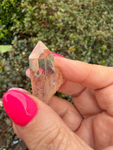 Load image into Gallery viewer, Sunset Phantom Quartz with Hematite Inclusions
