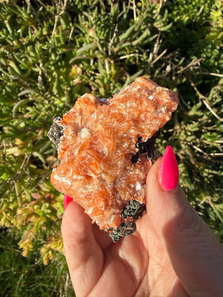Peach Heulandite Specimen