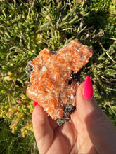 Load image into Gallery viewer, Peach Heulandite Specimen
