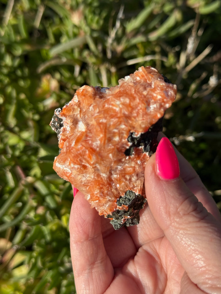 Peach Heulandite Specimen