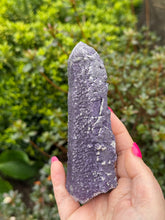 Load image into Gallery viewer, Crystalline Fluorite on Large Quartz Point
