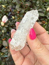Load image into Gallery viewer, Double Terminated Soulmate Quartz with Calcite and Specular Hematite
