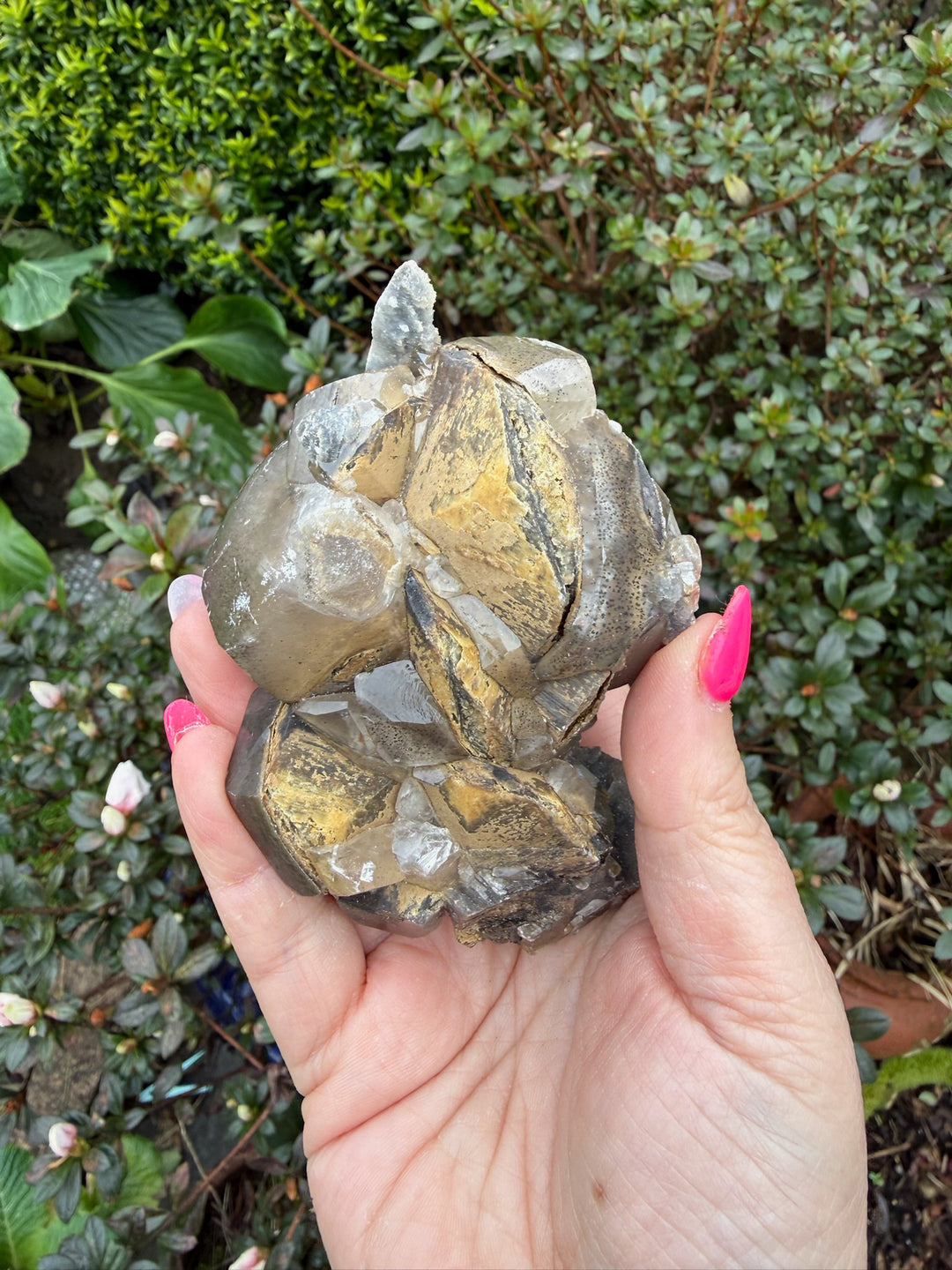 Rare Eye of the Devil Calcite specimen