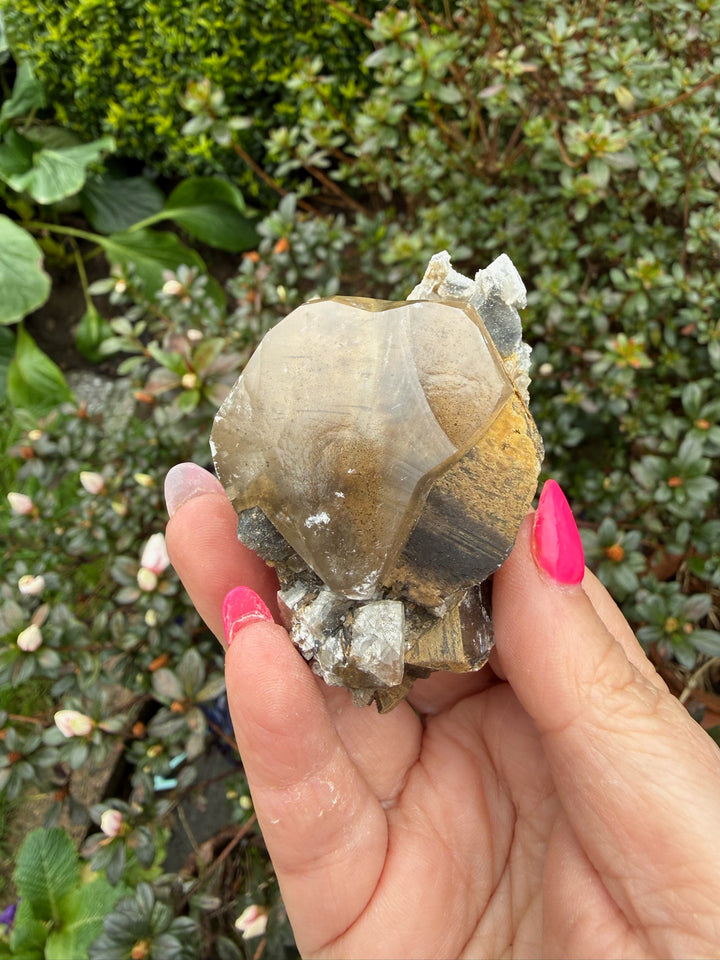 Rare Eye of the Devil Calcite Specimen