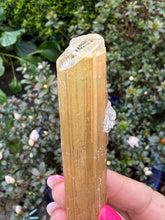 Load image into Gallery viewer, Rare yellow Selenite with Calcite

