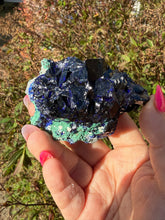 Load image into Gallery viewer, Large Gemmy Azurite and Malachite Specimen From Tsumeb, Namibia
