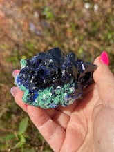 Load image into Gallery viewer, Large Gemmy Azurite and Malachite Specimen From Tsumeb, Namibia
