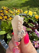 Load image into Gallery viewer, Sparkly Quartz Specimen with Calcite and Specular Hematite from Inner Mongolia
