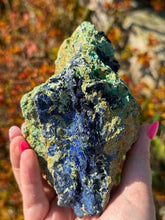 Load image into Gallery viewer, Large Gemmy Cobalt Azurite and Malachite
