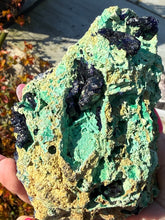 Load image into Gallery viewer, Large Gemmy Cobalt Azurite and Malachite
