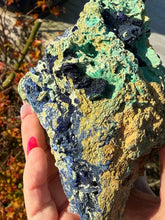 Load image into Gallery viewer, Large Gemmy Cobalt Azurite and Malachite
