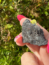 Load image into Gallery viewer, Ettringite Manganite and Calcite Specimen from N’Chwaning.
