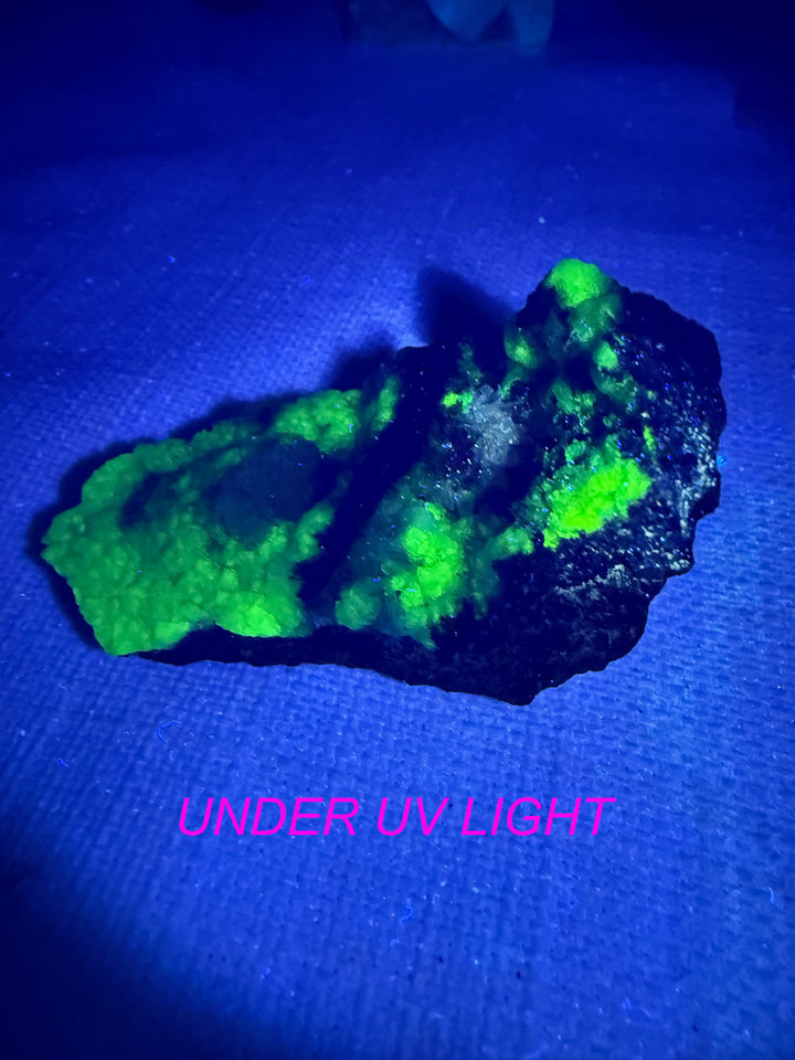 Uv Reactive Adamite Specimen Mexico
