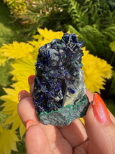 Load image into Gallery viewer, Gemmy Azurite and Malachite Specimen from Tsumeb
