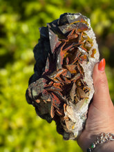 Load image into Gallery viewer, Statement Piece Rare Calcite and Mottramite Specimen from Tsumeb Mine Namibia
