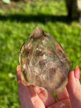 Load image into Gallery viewer, Incredible Brandberg Smoky Quartz Enhydro Specimen
