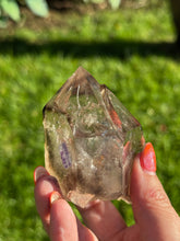 Load image into Gallery viewer, Incredible Brandberg Smoky Quartz Enhydro Specimen
