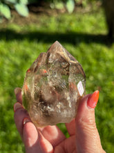 Load image into Gallery viewer, Incredible Brandberg Smoky Quartz Enhydro Specimen
