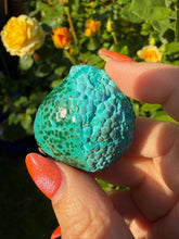 Load image into Gallery viewer, Chrysocolla and Malachite Geode Specimen
