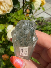 Load image into Gallery viewer, Self Healed Quartz with Chlorite Point from Felli Valley Switzerland

