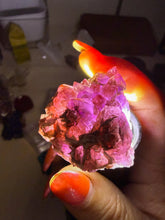 Load image into Gallery viewer, Quality Rare Fire and Ice Thunderbay Amethyst Specimen from Canada
