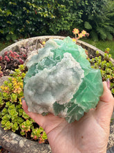 Load image into Gallery viewer, Green Fluorite and Chalcedony Specimen
