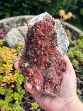 Load image into Gallery viewer, Red Hematite Quartz and Pyrite Specimen
