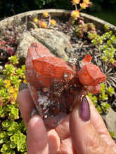 Load image into Gallery viewer, Red Hematite Quartz with Pyrite
