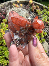 Load image into Gallery viewer, Red Hematite Quartz with Pyrite
