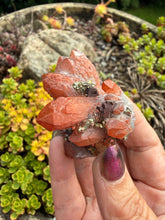 Load image into Gallery viewer, Red Hematite Quartz with Pyrite
