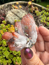 Load image into Gallery viewer, Red Hematite Quartz with Pyrite
