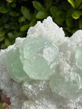 Load image into Gallery viewer, Large UV Reactive Stepped Mint Green Fluorite Specimen from Fujian
