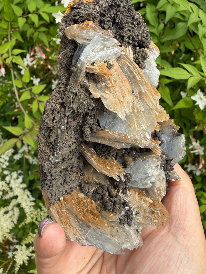 Rare Blue Barite Baryte from Morocco