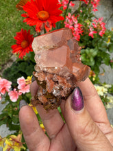 Load image into Gallery viewer, Rare Red Diamond Calcite Specimen with Rainbows from Hubei
