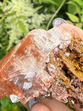 Load image into Gallery viewer, Rare Red Diamond Calcite Specimen with Rainbows from Hubei
