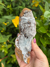 Load image into Gallery viewer, Rare Light Blue Barite Baryte from Morocco

