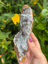 Load image into Gallery viewer, Rare Light Blue Barite Baryte from Morocco
