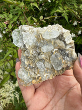 Load image into Gallery viewer, Clear Goshenite Beryl and Mica Specimen from Xuebaoding
