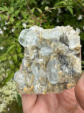 Load image into Gallery viewer, Clear Goshenite Beryl and Mica Specimen from Xuebaoding
