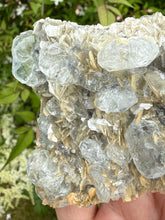 Load image into Gallery viewer, Clear Goshenite Beryl and Mica Specimen from Xuebaoding
