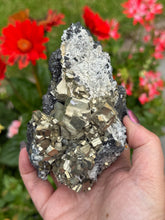Load image into Gallery viewer, Large Pyrite and Galena Specimen from Bulgaria
