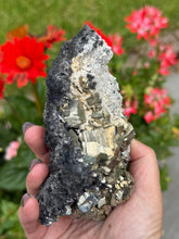 Load image into Gallery viewer, Large Pyrite and Galena Specimen from Bulgaria
