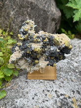 Load image into Gallery viewer, Amazing Rare Galena and Chalcopyrite and Quartz Specimen
