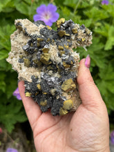 Load image into Gallery viewer, Amazing Rare Galena and Chalcopyrite and Quartz Specimen
