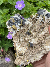 Load image into Gallery viewer, Amazing Rare Galena and Chalcopyrite and Quartz Specimen
