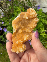 Load image into Gallery viewer, UV Reactive Orange Calcite Specimen from Wenshan
